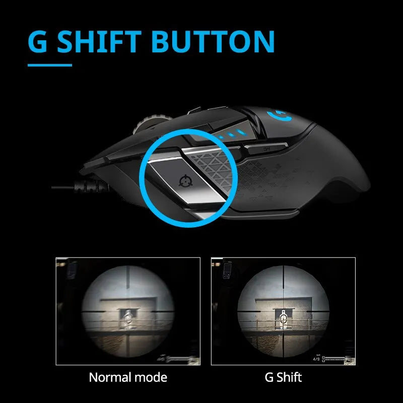 G502Hero Master Wired Gaming Mouse 502 Esports Machinery Eat Chicken Macro CS Programming Peripheral