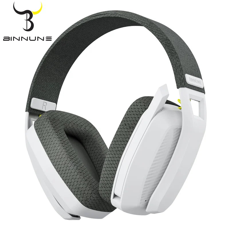 BW06 Bluetooth Headsets Gamer with Mic for PS5 PS4 PC Mac Playstation Wireless 2.4Ghz Gaming Headphone with Microphone