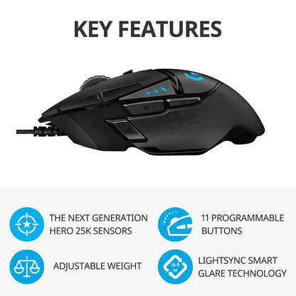 G502Hero Master Wired Gaming Mouse 502 Esports Machinery Eat Chicken Macro CS Programming Peripheral